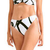 Maillots de bain Lisca Bas maillot slip de bain taille haute nouettes amovibles