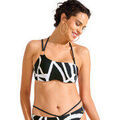 Maillots de bain sur Grenoble : Maillots de bain Lisca Haut maillot de bain bandeau balconnet pr&eacute;form&eacute; HONOLULU Noir