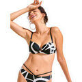 Maillots de bain Lisca Haut maillot de bain pr&eacute;form&eacute; HONOLULU Noir