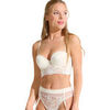 Corbeilles & balconnets Lisca Soutien-gorge bustier balconnet pr&eacute;form&eacute; EMINENCE MARIAGE Blanc