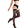 Collants & bas Lisca Bas autofixants avec logo renard Fox Noir