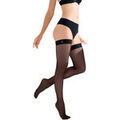 Collants & bas Lisca Bas autofixants avec logo renard Fox Noir