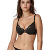 Corbeilles & balconnets Selmark Soutien-gorge pr&eacute;form&eacute; d&eacute;collet&eacute; profond FEDERICA Noir