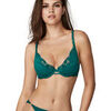 Corbeilles & balconnets Selmark Soutien-gorge pr&eacute;form&eacute; d&eacute;collet&eacute; profond FEDERICA Vert