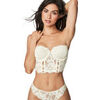 Bandeaux & bretelles amovibles Selmark Soutien-gorge bustier balconnet FEDERICA MARIAGE Blanc