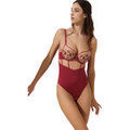 Bodys Lisca Body pr&eacute;form&eacute; &eacute;chancr&eacute; Gloriosa Rouge