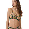 Corbeilles & balconnets Lisca Soutien-gorge pr&eacute;form&eacute; Gloriosa Vert