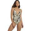 Maillots de bain Selmark Maillot de bain une pi&egrave;ce triangle pr&eacute;form&eacute; Honolulu Blanc