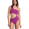 Maillots de bain sur Grenoble : Maillots de bain Admas Maillot de bain 1 pi&egrave;ce asym&eacute;trique pr&eacute;form&eacute; Beach Style Rouge