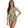 Maillots de bain Selmark Maillot de bain une pi&egrave;ce triangle pr&eacute;form&eacute; Galapagos Bleu