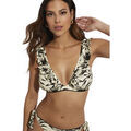 Maillots de bain Selmark Haut maillot de bain triangle pr&eacute;form&eacute; Honolulu Mare Blanc Grenoble