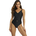Maillots de bain Selmark Maillot de bain une pi&egrave;ce prosth&eacute;tique shapewear pr&eacute;form&eacute; Noir