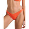 Maillots de bain Lisca Bas maillot slip de bain &eacute;chancr&eacute; taille basse Malawi Orange