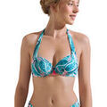 Maillots de bain sur Grenoble : Maillots de bain Lisca Haut maillot de bain pr&eacute;form&eacute; Kavala Cheek Bleu