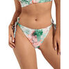 Maillots de bain Lisca Bas maillot slip de bain taille basse &agrave; nouettes Japan Vert