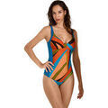 Maillots de bain sur Grenoble : Maillots de bain Lisca Maillot de bain une pi&egrave;ce shapewear pr&eacute;form&eacute; sans armatures Bleu