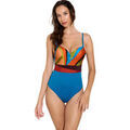 Maillots de bain sur Grenoble : Maillots de bain Lisca Maillot de bain une pi&egrave;ce pr&eacute;form&eacute; Viviero Bleu
