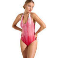 Maillots de bain sur Grenoble : Maillots de bain Lisca Maillot de bain une pi&egrave;ce dos nu sans armatures Quito Rouge