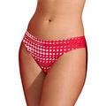 Maillots de bain sur Grenoble : Maillots de bain Lisca Bas maillot slip de bain &agrave; nouettes amovibles Quito Rouge
