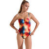 Maillots de bain Lisca Maillot de bain une pi&egrave;ce pr&eacute;form&eacute; multipositions Olympia Multicolore
