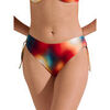 Maillots de bain Lisca Bas maillot slip de bain taille haute c&ocirc;t&eacute;s r&eacute;glables Multicolore