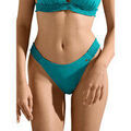 Maillots de bain Lisca Bas maillot slip de bain &eacute;chancr&eacute; taille basse Las Vegas Vert