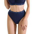 Culottes & autres bas
sur Grenoble : Tangas Lisca Br&eacute;silien &eacute;chancr&eacute; taille haute Sunflower Cheek Bleu