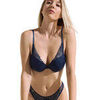 Rembourr&eacute;s Lisca Soutien-gorge push-up Sunflower Cheek Bleu