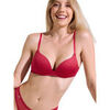 Rembourr&eacute;s Lisca Soutien-gorge push-up sans armatures Honey Cheek Rouge