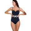 Maillots de bain Lisca Maillot de bain une pi&egrave;ce pr&eacute;form&eacute; Toulouse Bleu
