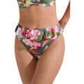 Maillots de bain sur Grenoble : Maillots de bain Lisca Bas maillot slip de bain &eacute;chancr&eacute; taille haute Rimini Vert