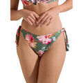 Maillots de bain sur Grenoble : Maillots de bain Lisca Bas maillot slip de bain &agrave; nouettes Rimini Vert