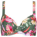 Maillots de bain sur Grenoble : Maillots de bain Lisca Haut maillot de bain armatur&eacute; Rimini Vert