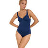 Maillots de bain Lisca Maillot de bain une pi&egrave;ce armatur&eacute; multipositions Palma Bleu
