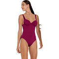 Maillots de bain Lisca Maillot de bain une pi&egrave;ce armatur&eacute; multipositions Palma Violet Grenoble