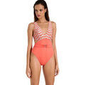 Maillots de bain sur Grenoble : Maillots de bain Lisca Maillot de bain une pi&egrave;ce monokini pr&eacute;form&eacute; sans armatures Orange