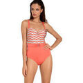 Maillots de bain sur Grenoble : Maillots de bain Lisca Maillot de bain une pi&egrave;ce pr&eacute;form&eacute; multipositions Iceland Orange
