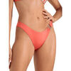 Maillots de bain Lisca Bas maillot slip de bain bikini &eacute;chancr&eacute; taille basse Orange