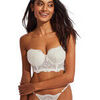 Bandeaux & bretelles amovibles Selmark Soutien-gorge bustier balconnet Matilda mariage Blanc