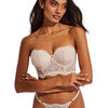 Bandeaux & bretelles amovibles Selmark Soutien-gorge bustier balconnet Matilda Beige