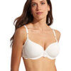 Corbeilles & balconnets Selmark Soutien-gorge pr&eacute;form&eacute; sculptant Matilda mariage Blanc