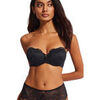 Bandeaux & bretelles amovibles Selmark Soutien-gorge bandeau push-up Matilda Noir