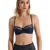 Emboitants Lisca Soutien-gorge armatur&eacute; Naty Bleu