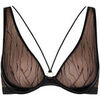 Emboitants Lisca Soutien-gorge armatur&eacute; plongeant Nightscape Noir
