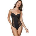 Culottes & autres bas
sur Grenoble : Bodys Selmark Body string pr&eacute;form&eacute; AGATHA Noir