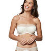 Bandeaux & bretelles amovibles Selmark Soutien-gorge bandeau bustier AGATHA MARIAGE Blanc