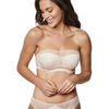 Bandeaux & bretelles amovibles Selmark Soutien-gorge bandeau bustier AGATHA Beige