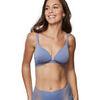 Corbeilles & balconnets Selmark Soutien-gorge d&eacute;collet&eacute; profond pr&eacute;form&eacute; sans armatures Bleu