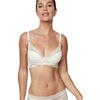 Corbeilles & balconnets Selmark Soutien-gorge pr&eacute;form&eacute; d&eacute;collet&eacute; profond AGATHA MARIAGE Blanc