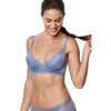 Corbeilles & balconnets Selmark Soutien-gorge pr&eacute;form&eacute; d&eacute;collet&eacute; profond AGATHA Bleu